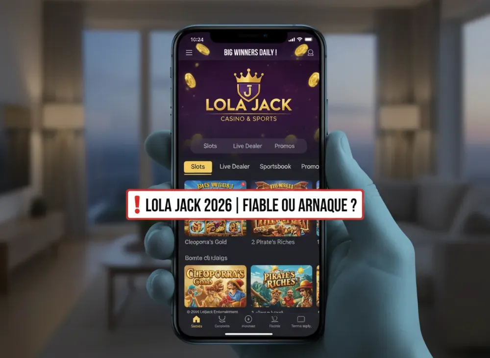 Lolajack avis 2026 | Fiable ou arnaque ?